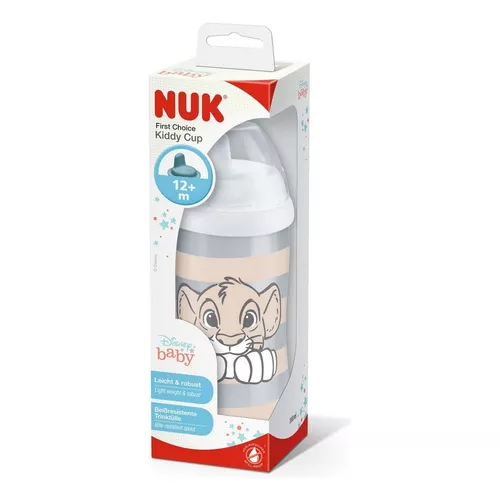 NUK Kiddy Cup Disney Rey Leon 300ml Beige/Bco