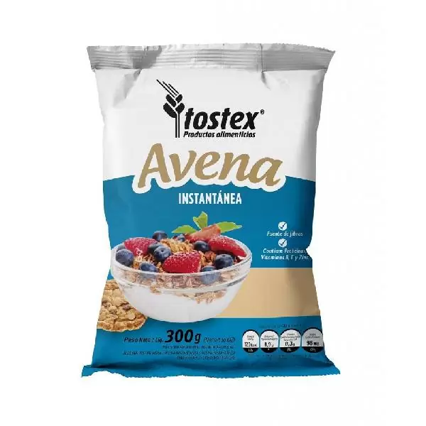 TOSTEX Avena Instantanea 300gr x8