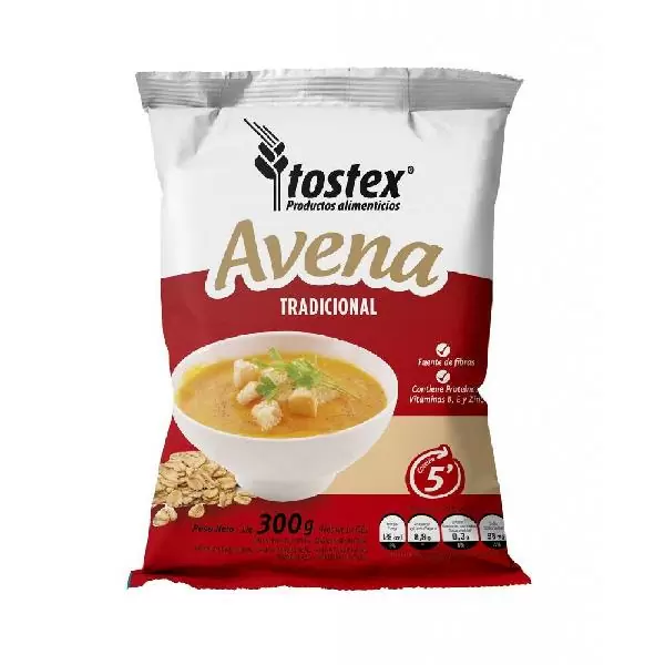 TOSTEX Avena Tradicional 300gr x8