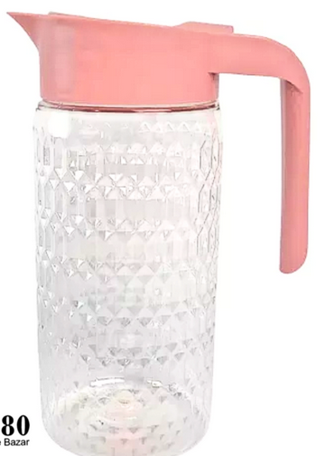 VIHA Jarra Plast. Tallada Color  KP-964-1