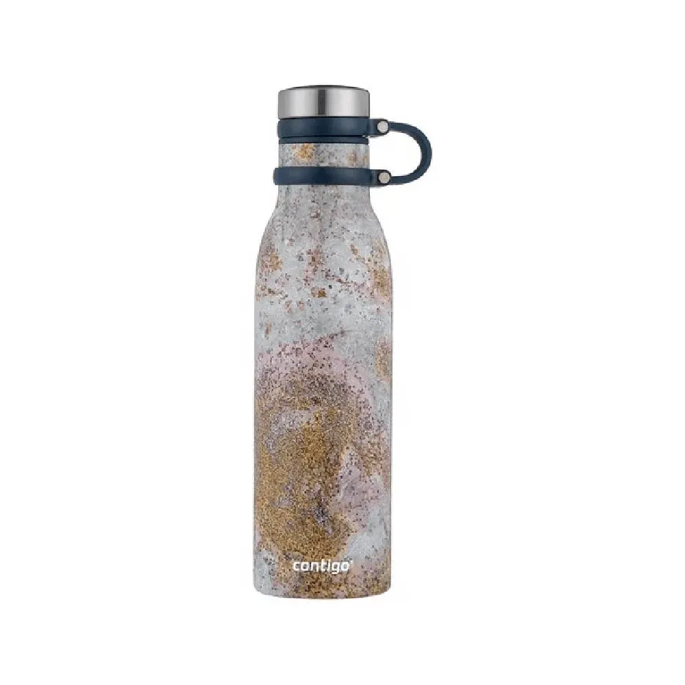CONTIGO Botella Rustic Gold -Mar/Dor/Bco