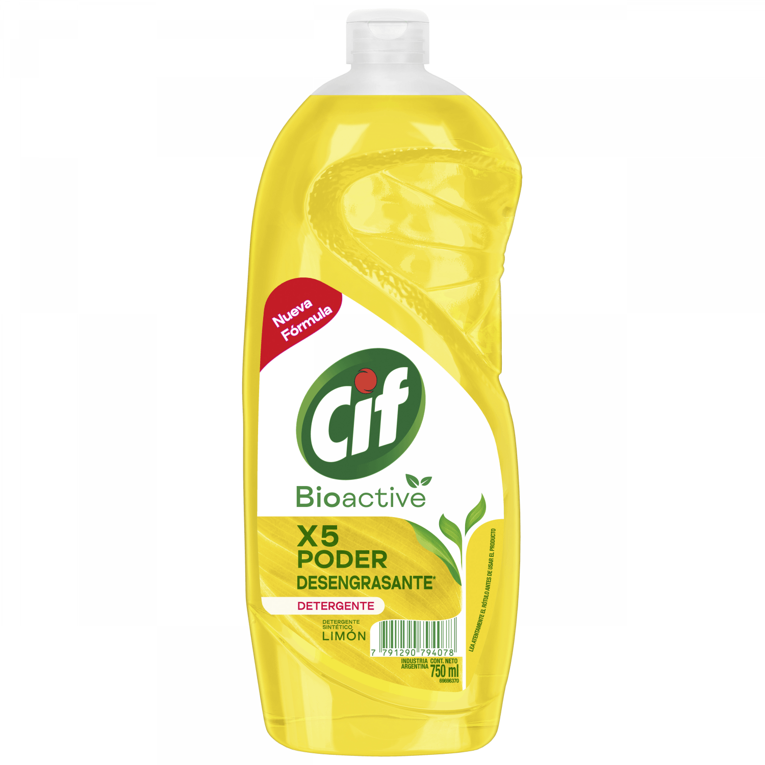 CIF.Det.750ml Bioactive Limon x12