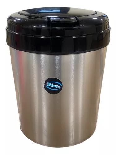 STARco. Tarro Residuo Click 7L Metalizado