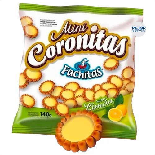 SABOR. Minicoronitas Limon 140gr x30