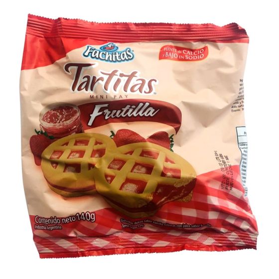 SABOR. Tartitas Mini Pay Frutilla 140gr x30