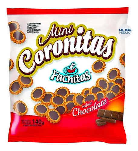 SABOR. MiniCoronitas Chocolate 140gr x30