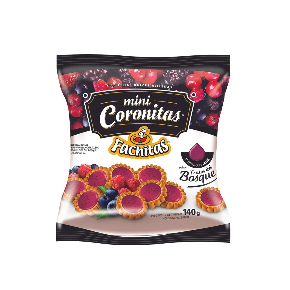 SABOR. MiniCoronitas Frutos del Bosque 140gr x30