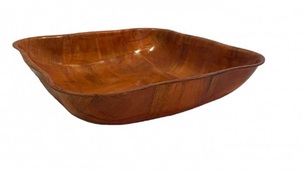 INFINITY Bowl Cuadrado Madera 20cm -8547