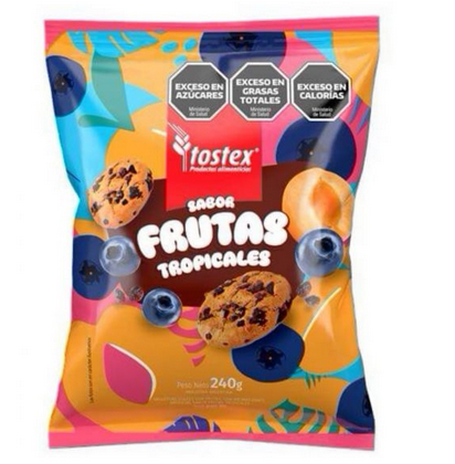 TOSTEX Frutos Tropicales 240gr x12