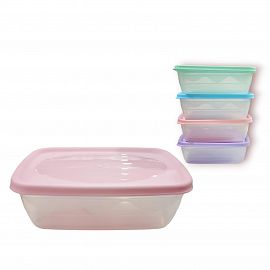 VIHA Tupper Color Traslucido 3 en 1 SA-696-1