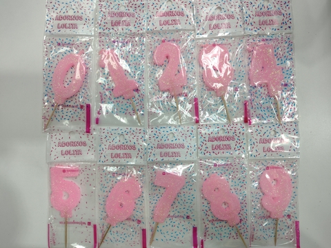 LOLITA Blister Numerote Rosa Pas. N°5 (10)