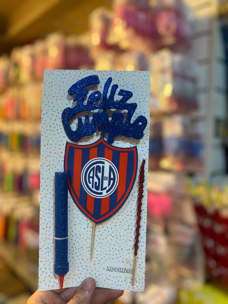 LOLITA Blister Feliz Cumple San Lorenzo