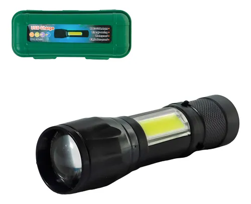 RECKO. Linterna Tactica USB