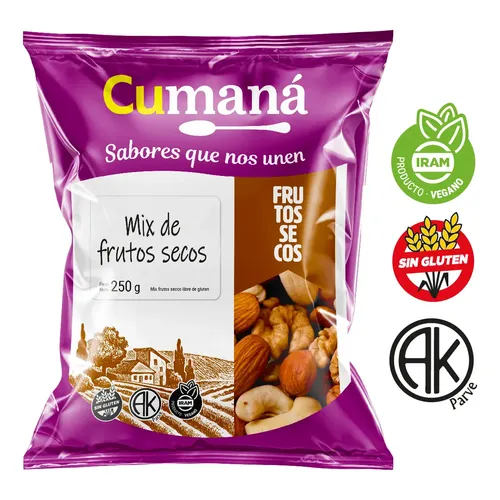 CUMANA Frutos Secos Mix fwpack 250gr (10)