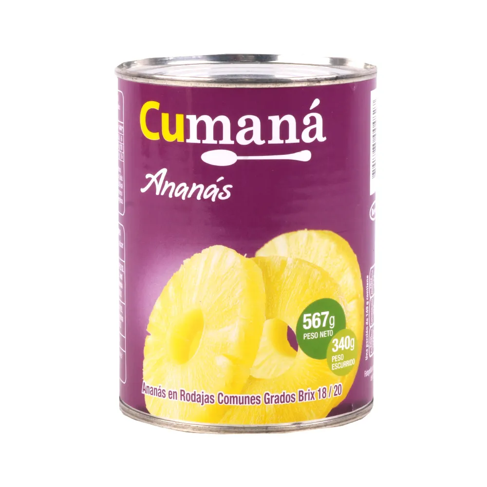 CUMANA Anana Rodaja 565gr (24)
